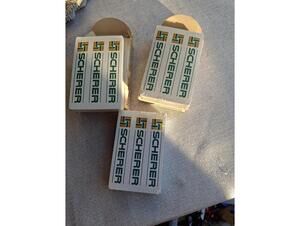Vintage Scherer Playing Cards - Set of 3